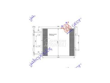 HLADNJAK KLIME 2.0 DCi (540... za Nissan Primastar od 2006. do 2016. god.