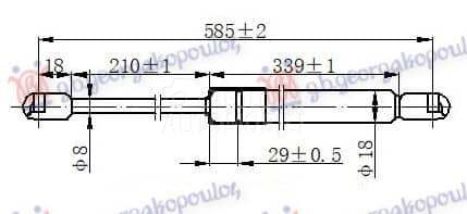 (NEMA) AMORTIZER HAUBE (585...