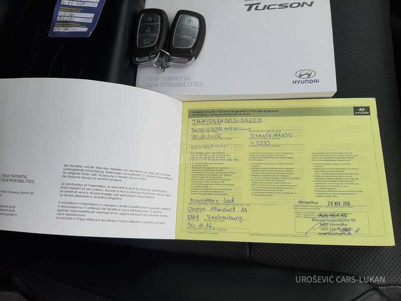 Hyundai Tucson 2.0D 4x4 VERTEX CH