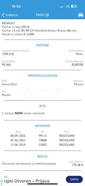 Renault Captur 1.5/FABRIIKA/117980k