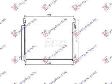 HLADNJAK KLIME 2.0... za Renault Koleos od 2008. do 2011. god.