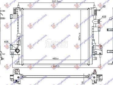 HLADNJAK MOTORA 0.9 TURBO... za Renault Twingo za 2019. god.