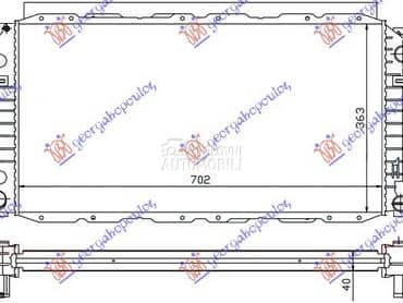 HLADNJAK MOTORA 2.0 BENZIN... za Ford Transit Connect od 1995. do 2000. god.