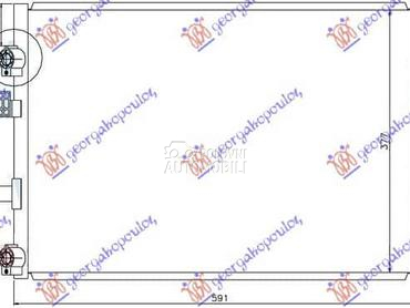 HLADNJAK KLIME 1.6 TDCi... za Ford C-Max od 2010. do 2014. god.