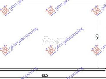 HLADNJAK KLIME... za MINI Cooper od 2010. do 2015. god.