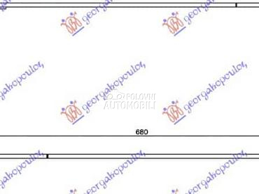 HLADNJAK MOTORA 2.0 za MINI One od 2014. do 2021. god.