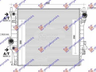HLADNJAK MOTORA... za Jaguar S-Type od 1999. do 2008. god.