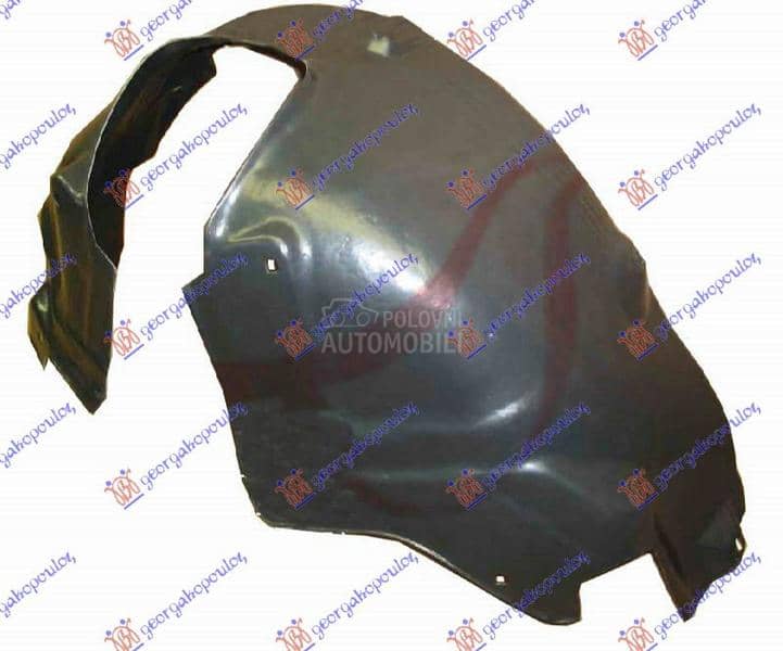 ZADNJE POTKRILO PLASTICNO Levo