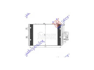 HLADNJAK KLIME 1.7 Di... za Opel Combo od 2000. do 2012. god.
