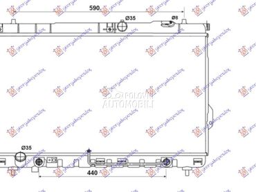 (NEMA) HLADNJAK MOTORA 2.0 ... za Hyundai Santa Fe od 2000. do 2005. god.
