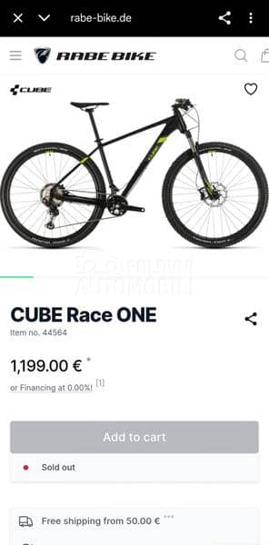 Cube Race One 2x12 XT