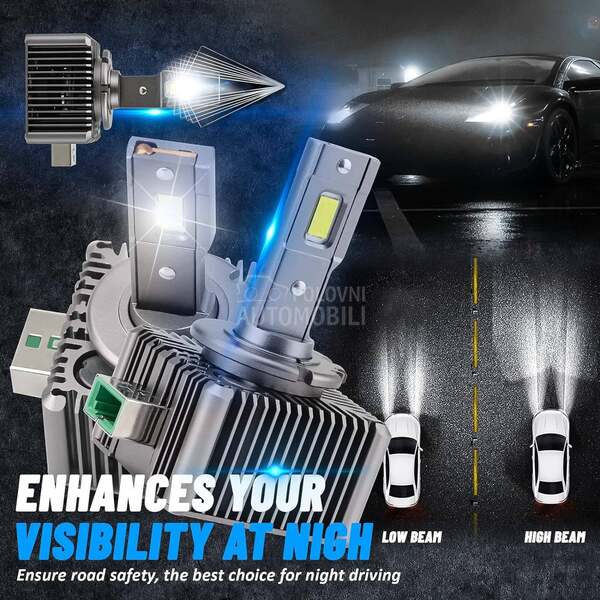 Led Sijalice D3S/R SET za Fabricki Xenon