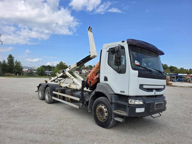 Renault Kerax 370 DCi 6x4 s kukom