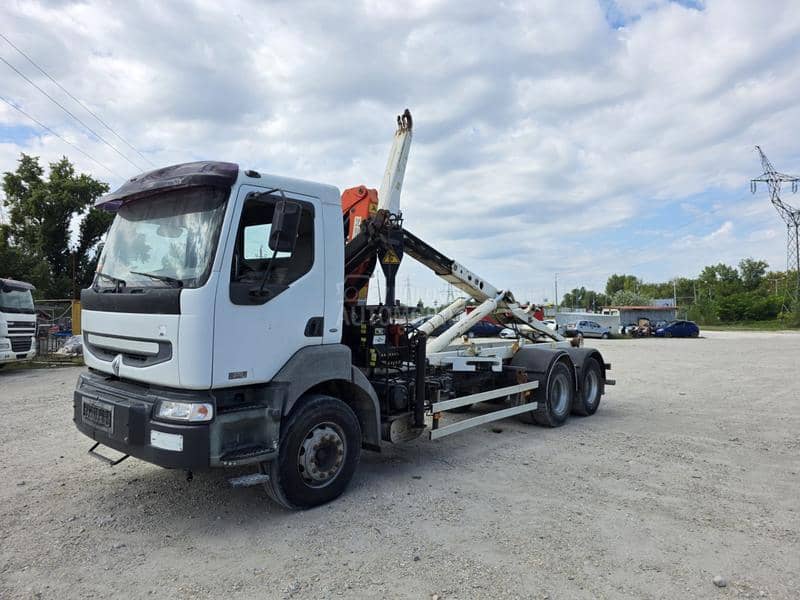 Renault Kerax 370 DCi 6x4 s kukom