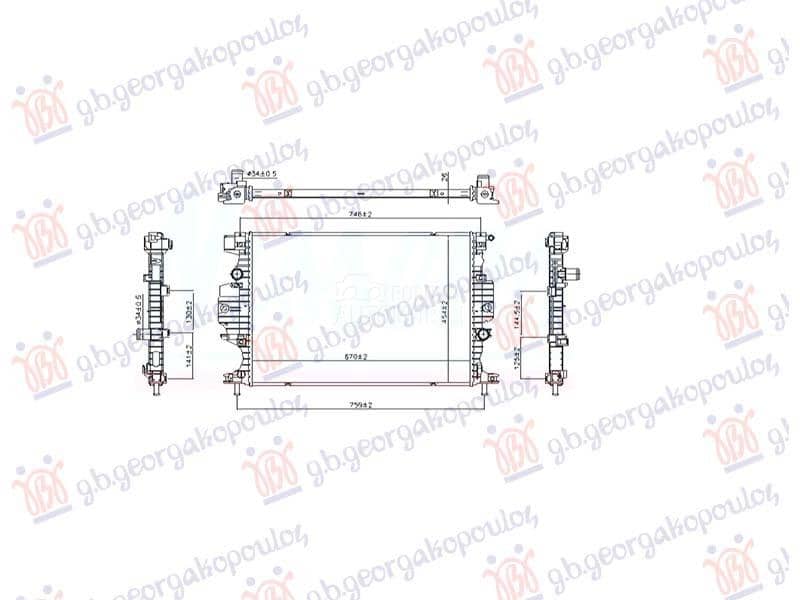 HLADNJAK MOTORA 2.0 DIZEL