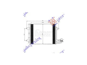 HLADNJAK KLIME... za Volkswagen Caddy od 2004. do 2010. god.
