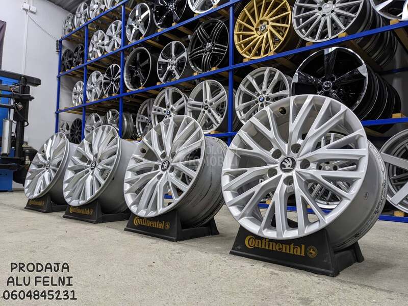 Aluminijumske felne SKODA 17" 5 x 112