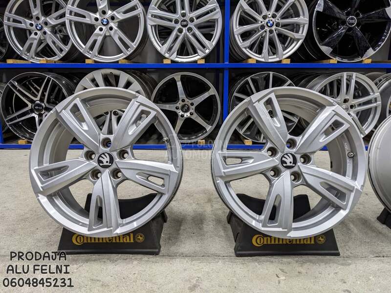 Aluminijumske felne SKODA 17" 5 x 112