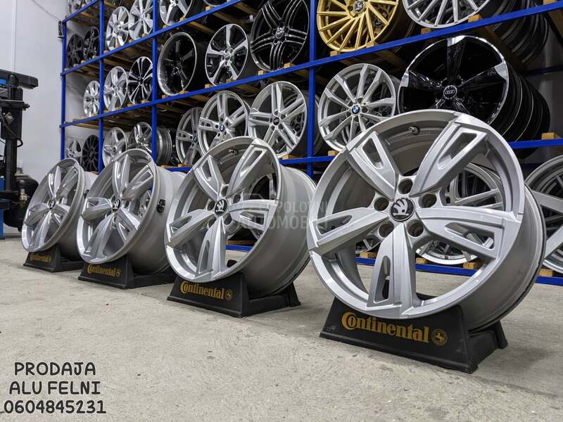 Aluminijumske felne SKODA 17" 5 x 112