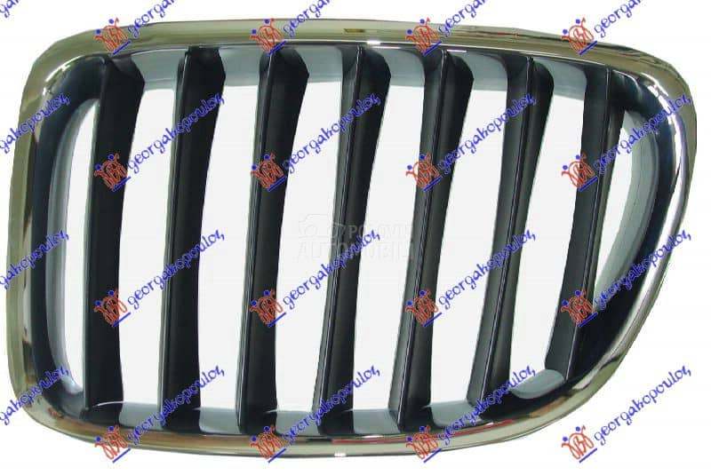 PVC MASKA HROM/CRNA Levo