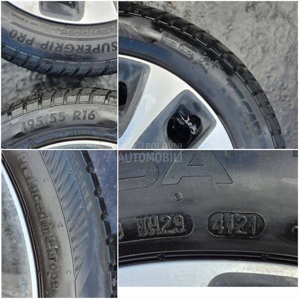 Čelične felne  16" 4 x 108