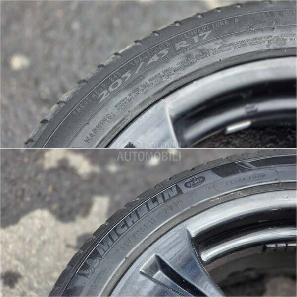 Aluminijumske felne  17" 4 x 108