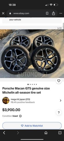 Aluminijumske felne MOMO ORIG 20" 5 x 112