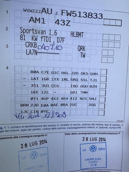 Volkswagen Golf Sportsvan 1.6TDI 110 HIGHLINE
