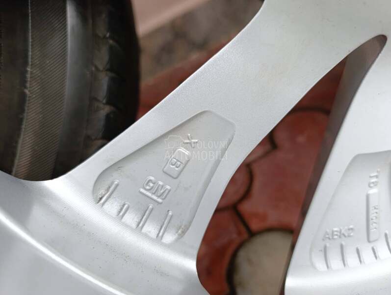 Aluminijumske felne GM 17" 4 x 108