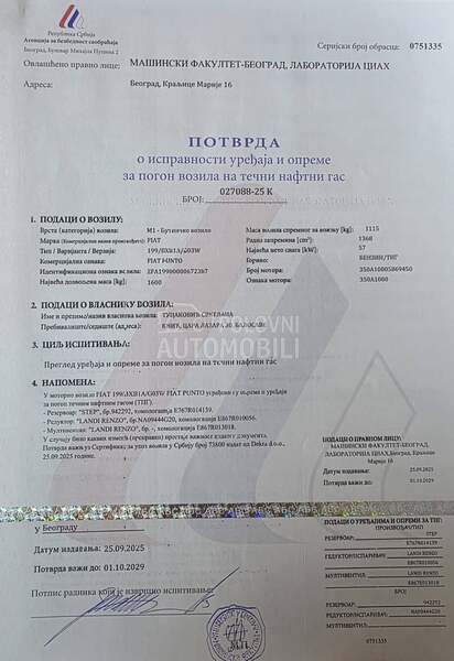 Fiat EVO GARANTUJEM PO ŽELJI