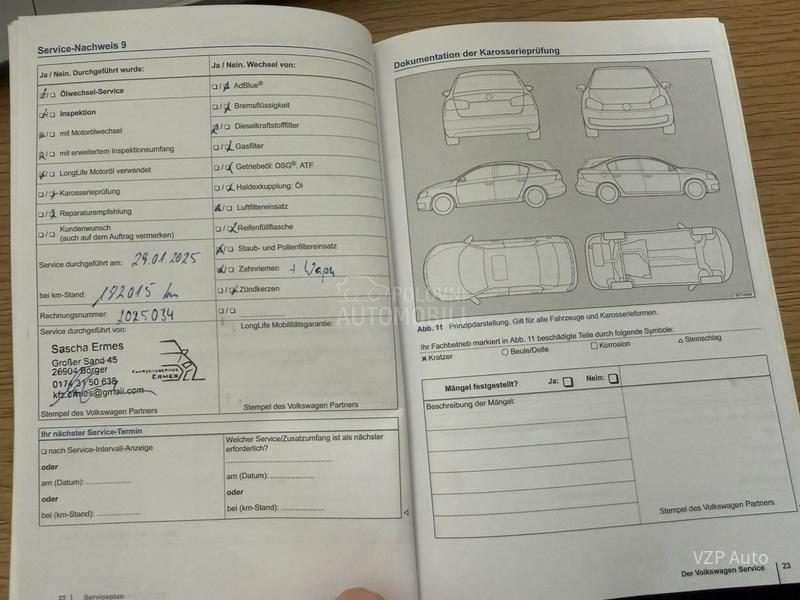 Volkswagen Golf 7 1.6 VEL/SERVIS