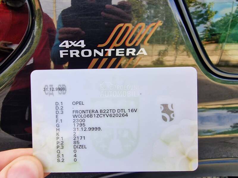 Opel Frontera 