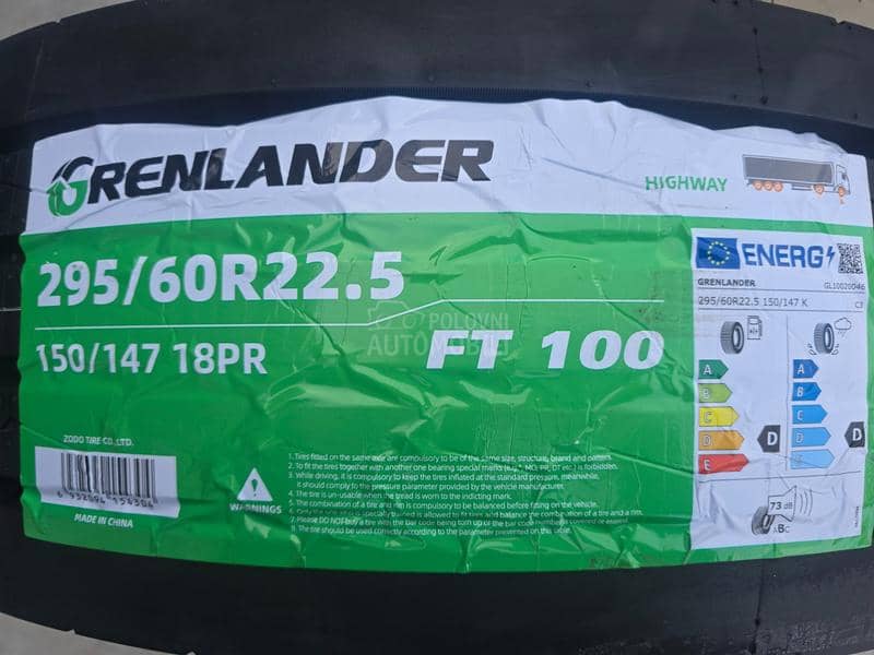 Grenlander 295/60 R22.5 Sve sezone
