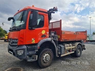 Mercedes Benz 1832 4x4 kran