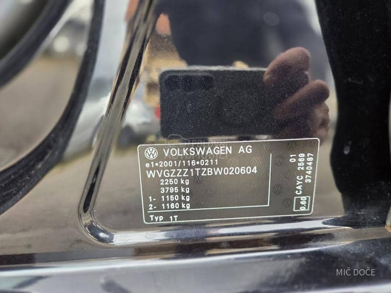 Volkswagen Touran 1.6 tdi led xenon