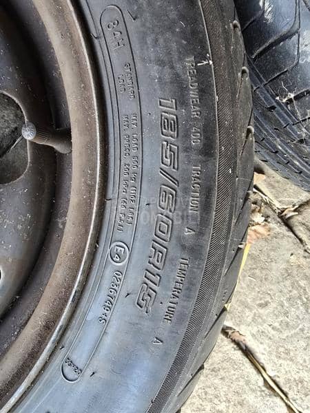 Čelične felne sa letnjim gumama 15" 5 x 100