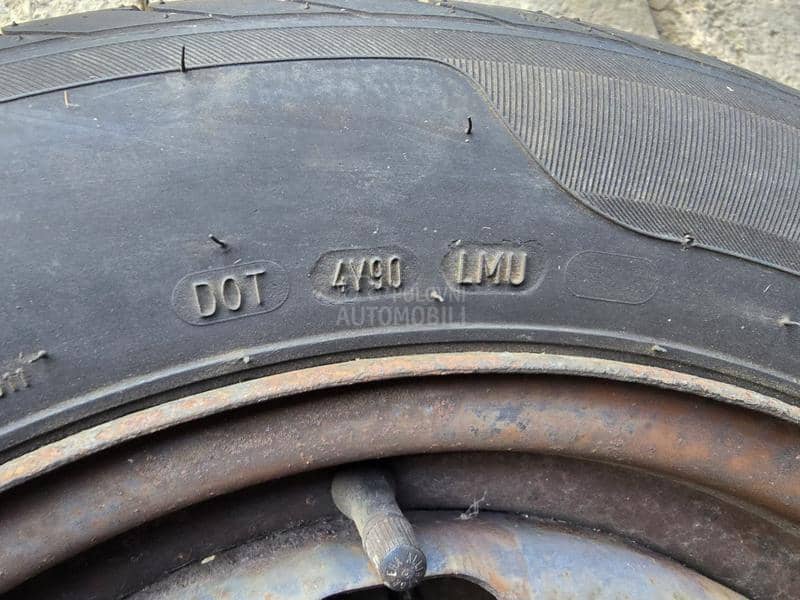 Čelične felne sa letnjim gumama 15" 5 x 100