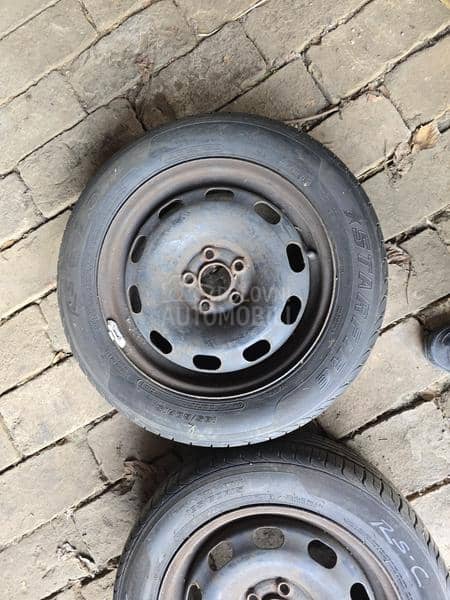 Čelične felne sa letnjim gumama 15" 5 x 100