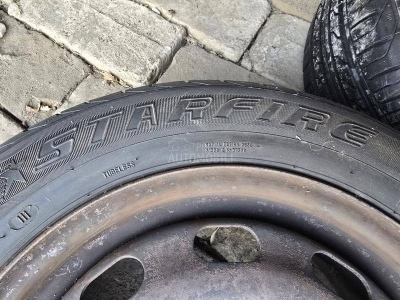 Čelične felne sa letnjim gumama 15" 5 x 100