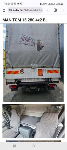 MAN TGM 15280