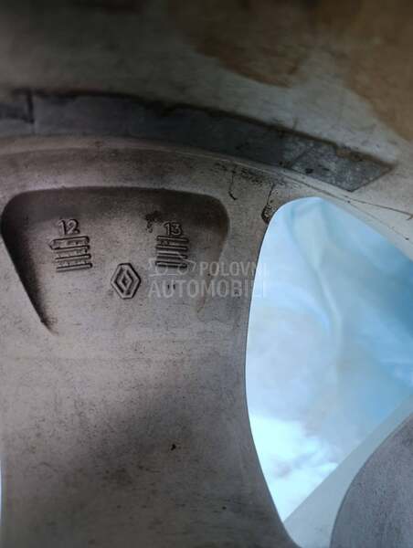 Aluminijumske felne Renault 16" 5 x 114.3