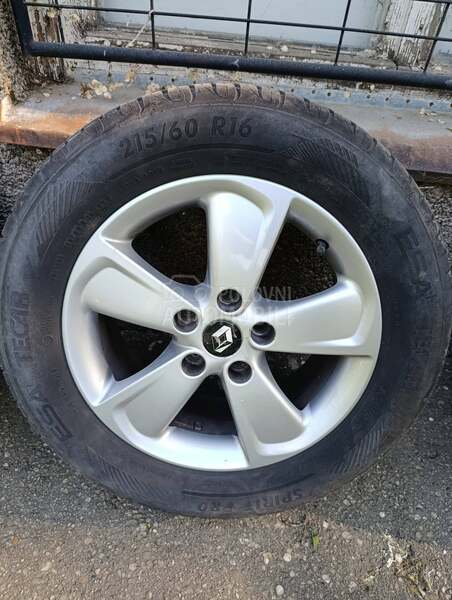 Aluminijumske felne Renault 16" 5 x 114.3
