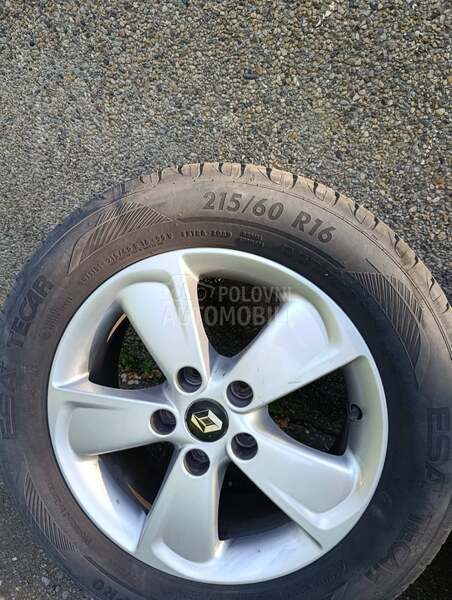 Aluminijumske felne Renault 16" 5 x 114.3