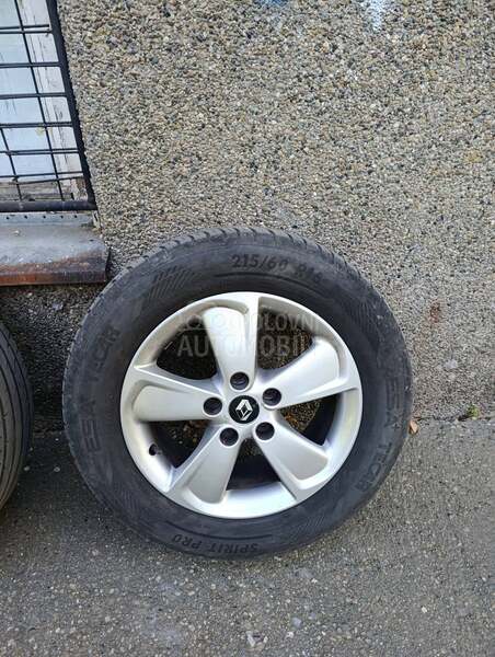 Aluminijumske felne Renault 16" 5 x 114.3