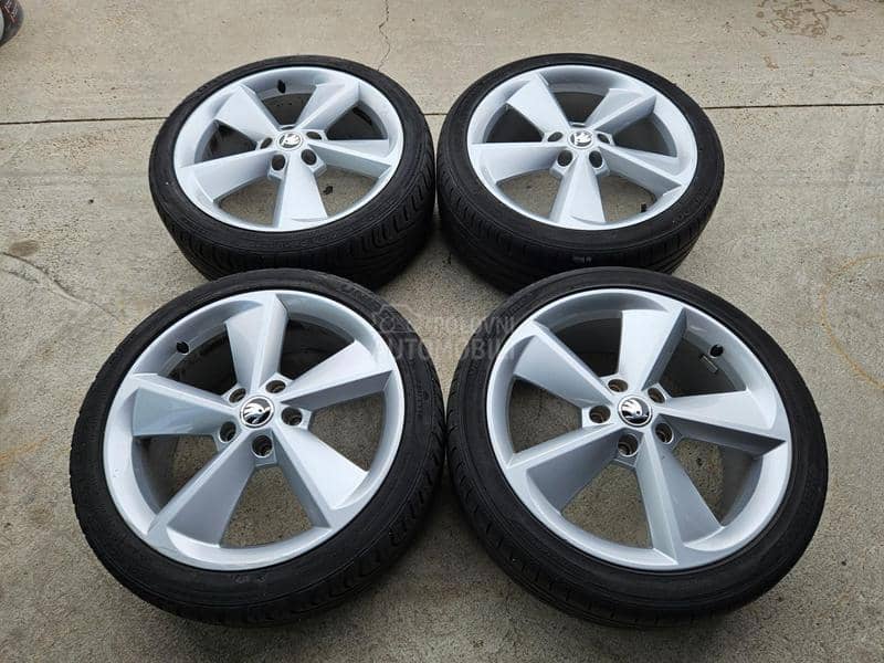 Aluminijumske felne Škoda org 18" 5 x 112