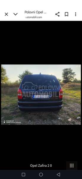Opel Zafira 2.0