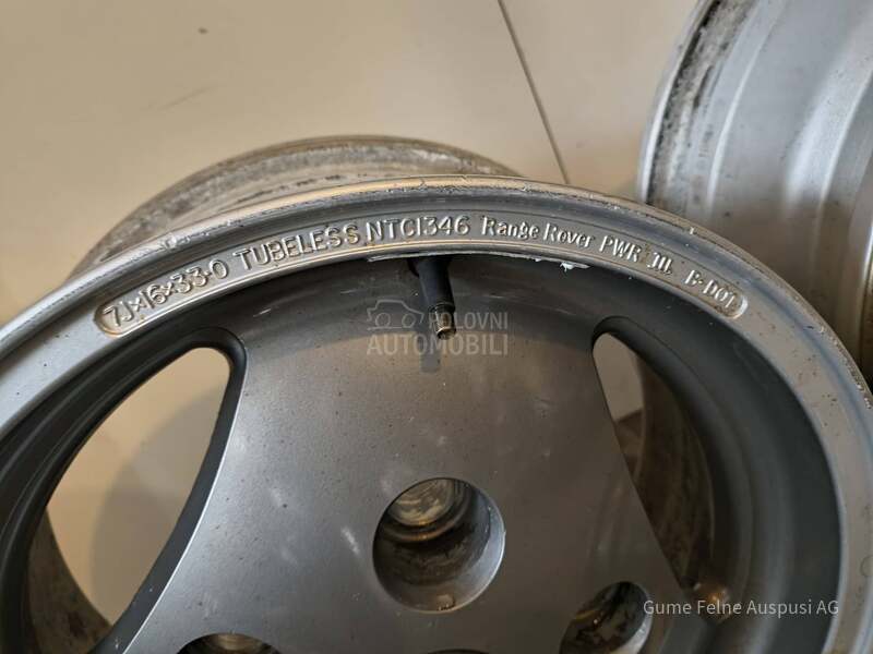 Aluminijumske felne  16" 5 x 165