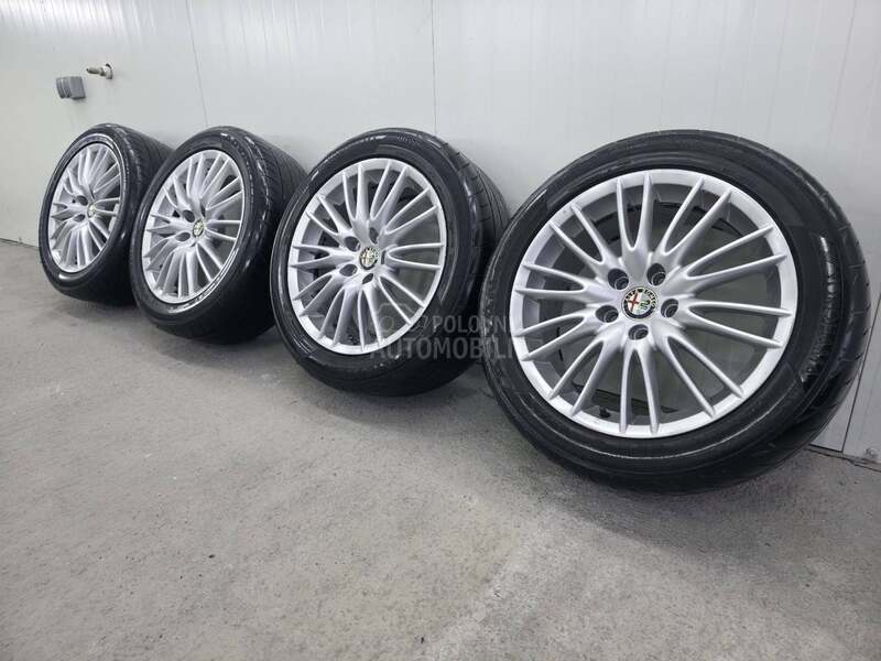 Aluminijumske felne Alfa Lancia Fiat Ope 17" 5 x 110