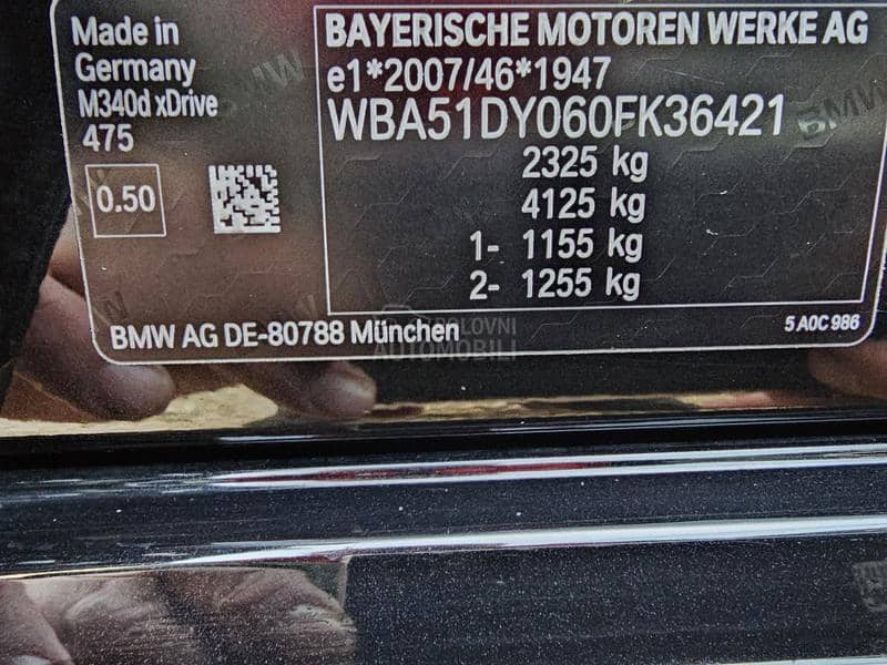 BMW M 340d Laser, ACC, Adaptiv