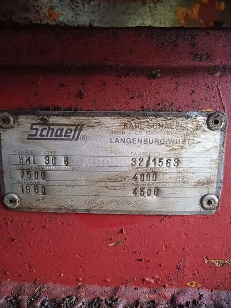 Schaeff HML 30B